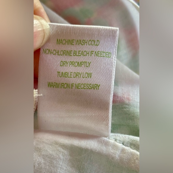 Lilly Pulitzer Mariposa Callie Scalloped Edge Skirt Preppy Resortwear Size 10 - Picture 8 of 10